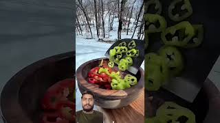 FIRST Time Snow Camping in a Winter Storm ❄️ | Beginner Snow Camping Survival &amp; Cozy Tent Setup🥰