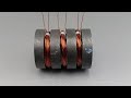 New Free Energy Generator Using Three Coil With Motor