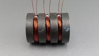 New Free Energy Generator Using Three Coil With Motor