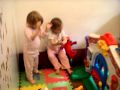 Twins dancing  listening to twinkle twinkle little star 6 feb 2009