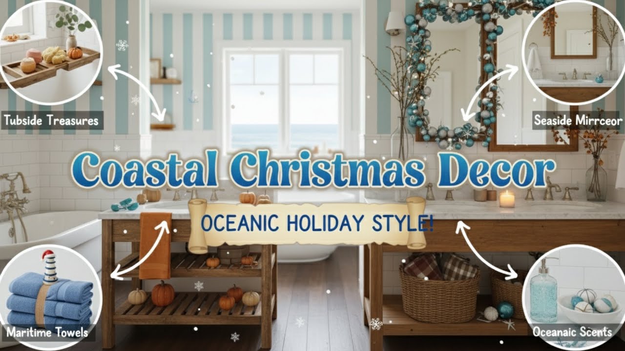 Coastal Christmas Decorations That Transform Your Home This Holiday Season