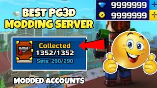 PG3D MODS ACCS Unlock Everything Ios Android PC Pixel Gun 3D Modded Accounts