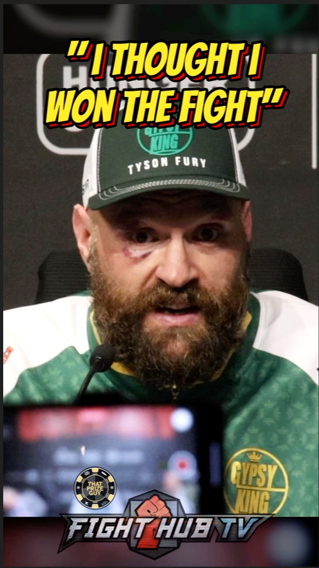 GUTTED Tyson Fury FIRST WORDS after second LOSS to Oleksandr Usyk!