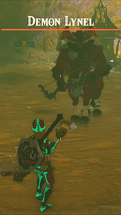 The Strongest Lynel vs The Ultimate Weapon in Tears of the Kingdom