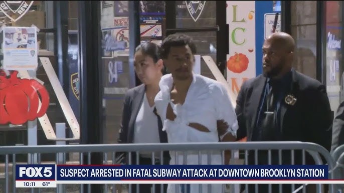 Man accused of deadly Brooklyn subway attack allegedly carried samurai sword  - YouTube