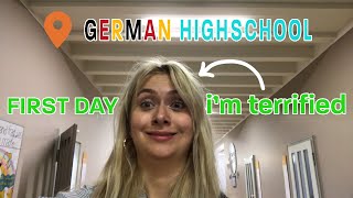 FIRST DAY OF GERMAN HIGH SCHOOL AS AN AMERICAN *scary*