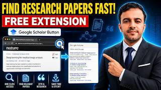 Find Research Papers Fast | Google Scholar Button Chrome Extension Tutorial