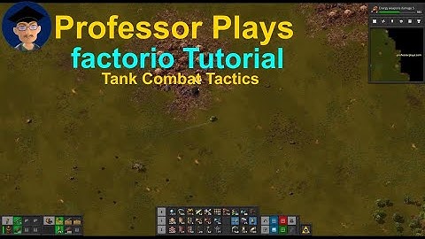 factorio Tutorial ep4 Tank Combat Tactics