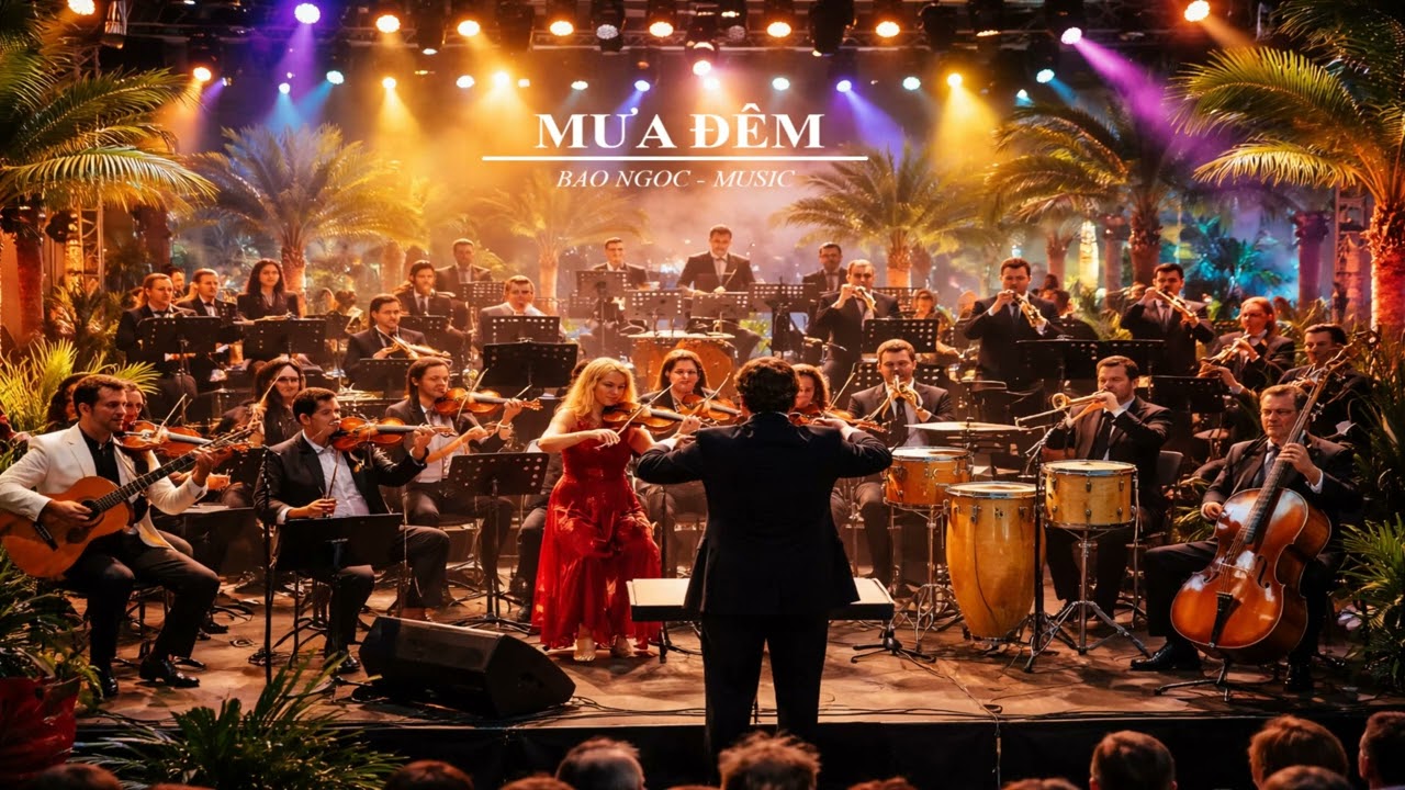 MƯA ĐÊM - Nhạc Hòa Tấu