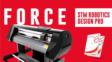 Bienvenida Tutoriales Plotter de corte STM ROBOTICS DESIGN PRO - FORCE