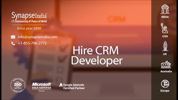 Hire CRM Developer – SynapseIndia