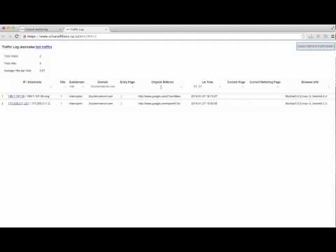 Website Traffic Management