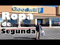 Cómo es una tienda de segunda mano en Los Estados Unidos? mira lo que compre con 10 dolares Goodwill