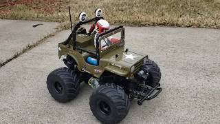 Tamiya Wild Willy 2 Running!