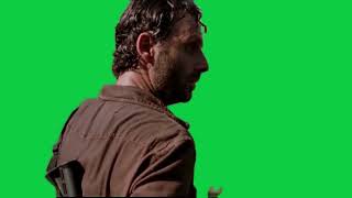 Rick Grimes I've Got Stuff The Walking Dead Green Screen