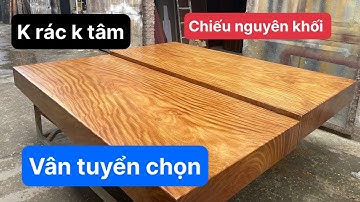 Bộ chiếu ngựa nguyên khối gỗ cẩm hồng | 2m18x2m45x20cm