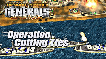 Command & Conquer Generals Zero Hour Custom Mission - Operation Cutting Ties