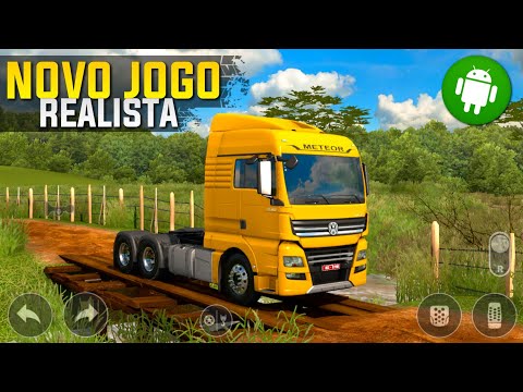 Novo jogo de caminhão para celular com gráficos ultra Realista #jogosd