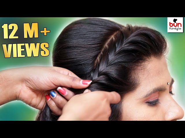 Beautiful Side Puff With Back Puff hairstyle | Easy Hairstyles | Hairstyle  girl | Fashion & Beauty - YouTube