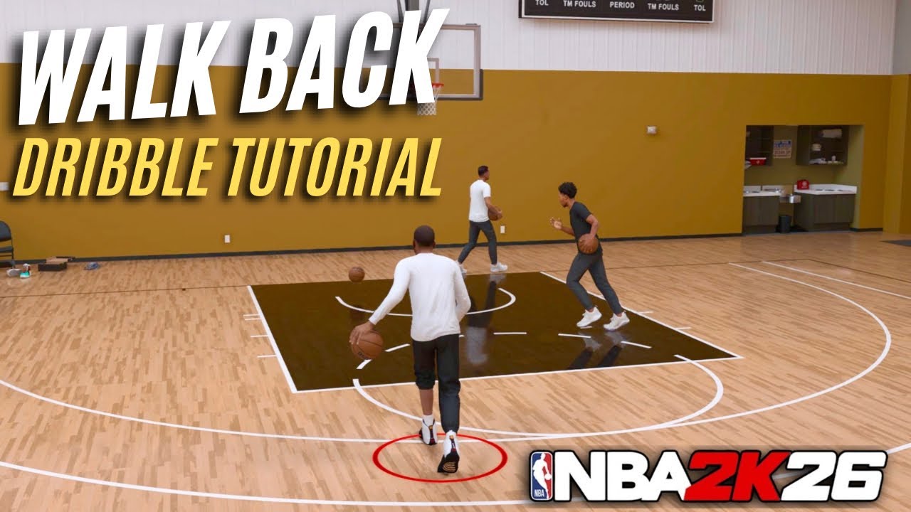 This Is How to Do the Walk Back – NBA 2K26 Dribble Tutorial