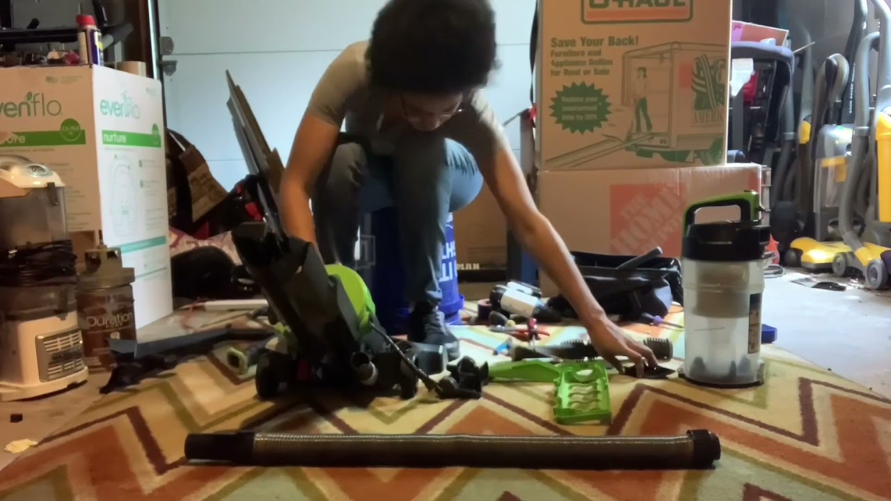 Bissell powerforce helix turbo rewind vacuum service part 3 putting back together