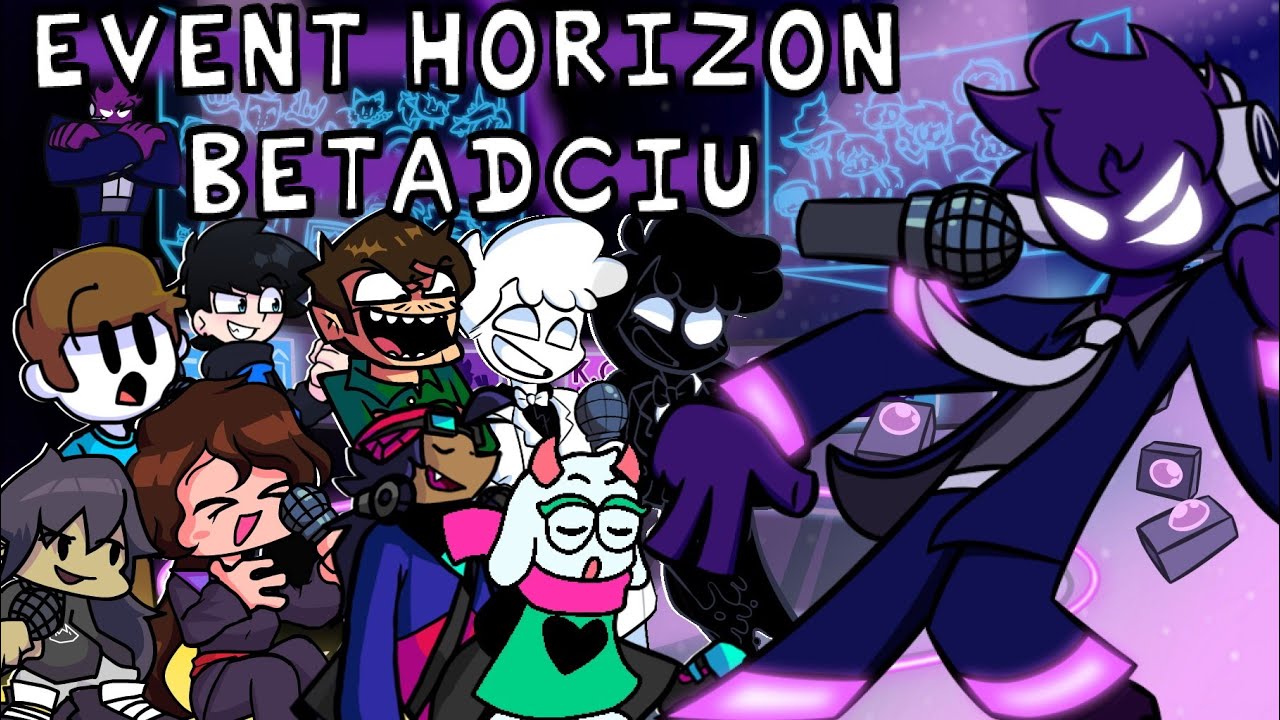 Event Horizon but every turn a different character is used | FNF Event Horizon but everyone sings it