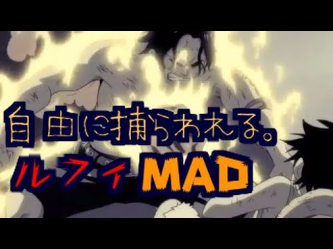 【MAD】ルフィ  ×  自由に捕らわれる。