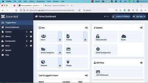 How to add a user - Joomla 4
