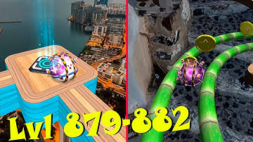 Going Balls Super Speedrun New update gameplay Levels 879-882
