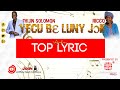 Thijin solomon ft ricco yecu  b luny jk  official lyric 2021