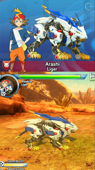 All Zoids in Zoids Wild Blast Unleashed #shorts #games #zoids
