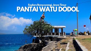 Suasana Pantai Watu Dodol,Banyuwangi,Jawa Timur | Bukan Kisah Misteri #banyuwangi #wisatabanyuwangi