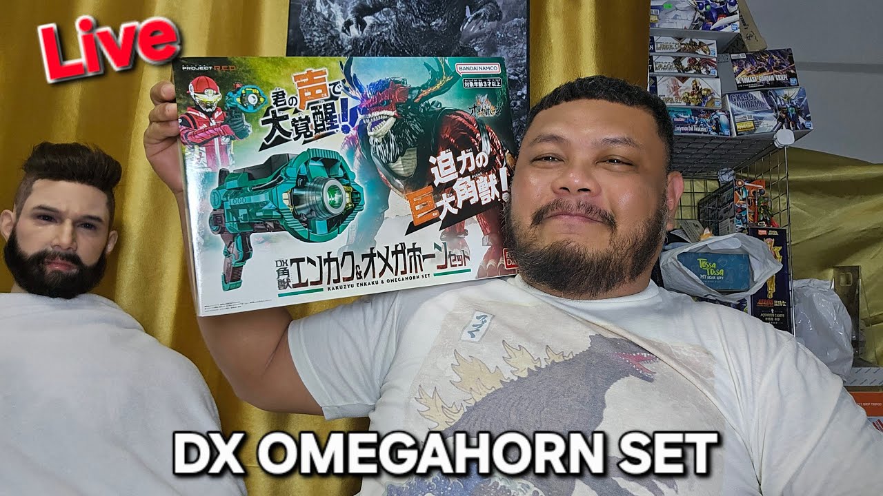 Live: Unboxing DX KAKUZYU ENKAKU & OMEGAHORN SET. Playing with it
