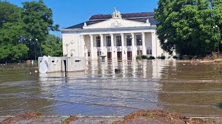 Новая Каховка, ГЭС 06.06.2023