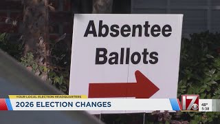 2026 election changes in North Carolina