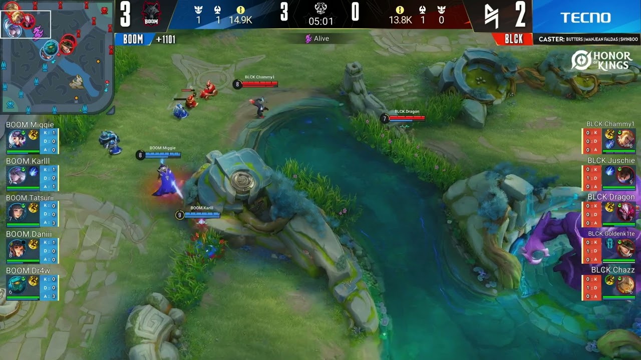 PKL Fall 2025 | PlayOffs Last Day | Boom Esports vs Blacklist International Game 6