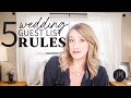 Do You HAVE TO Invite Them?? | Wedding Guest List Rules