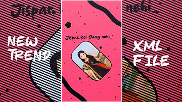 In English We Say 🤧 || NEW CRUSH XML ||NEW SAD LINE XML FILE||NEW TIK TOK  TENDING VIRAL XML FILE||