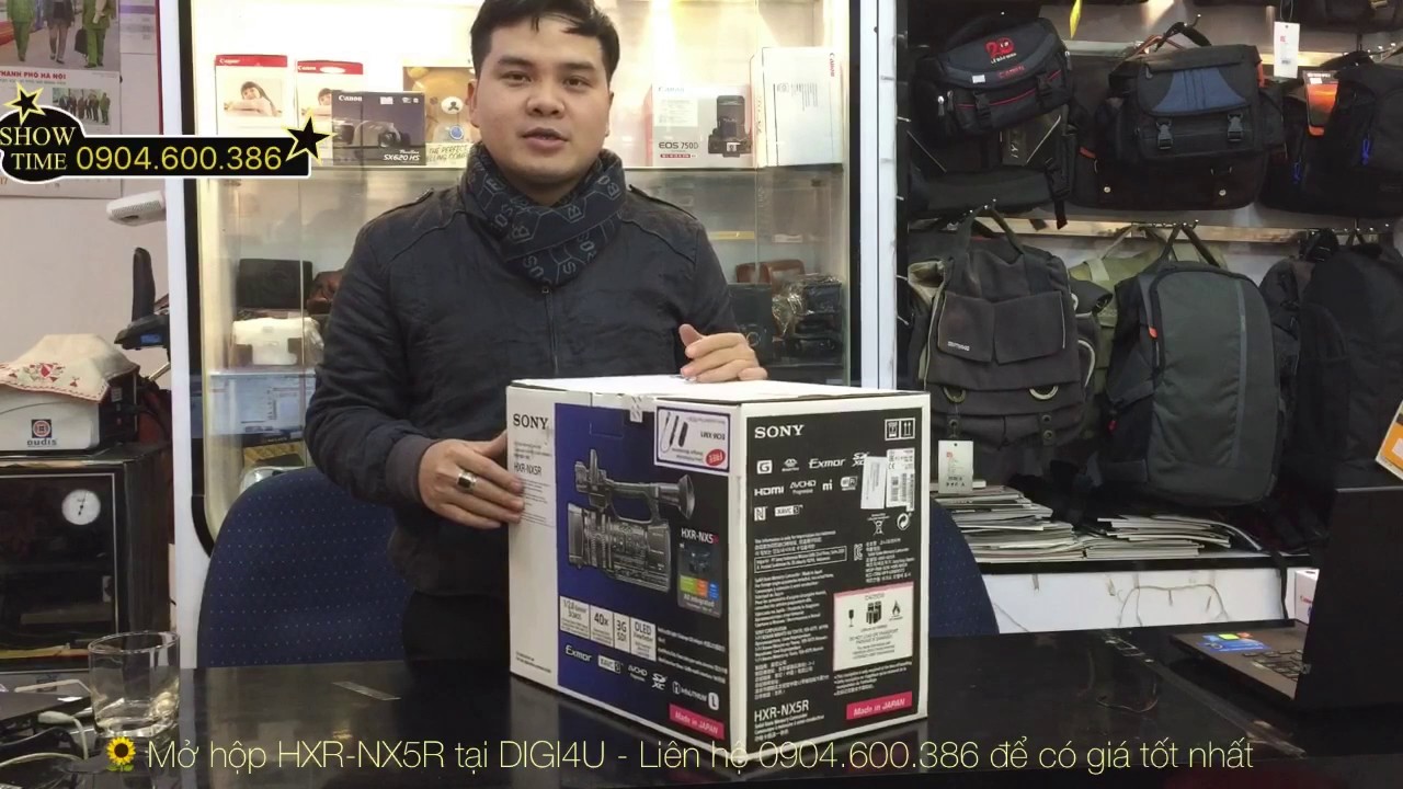 🎥 Ưu điểm chiếc máy quay NX5R mới nhất của sony - Unboxing HXR-NX5R — Video review, click xem trên YouTube