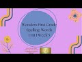 Spelling Words Quiz