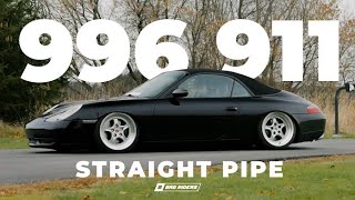 PORSCHE 996.1 911 STRAIGHT PIPE - M96 Flat 6 - Bag Riders