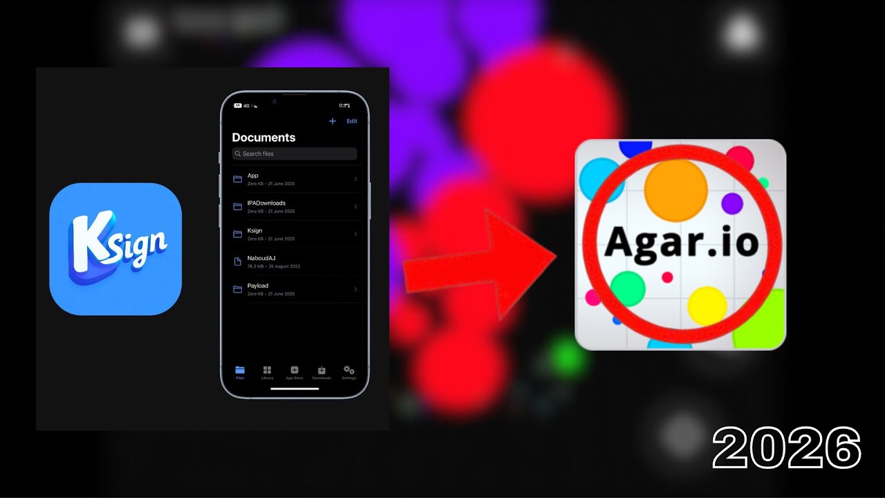КАК СКАЧАТЬ KSIGN ДЛЯ AGARIO В 2026 ГОДУ😍❤️✅ (+ГОЛОС)