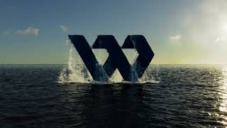 3D Logo Emerging from Water - PhoenixFD, Vray, 3Dsmax