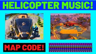 MAP CODE: Fortnite Helicopter Music - Fortnite Music Blocks | 2988-4225-3769