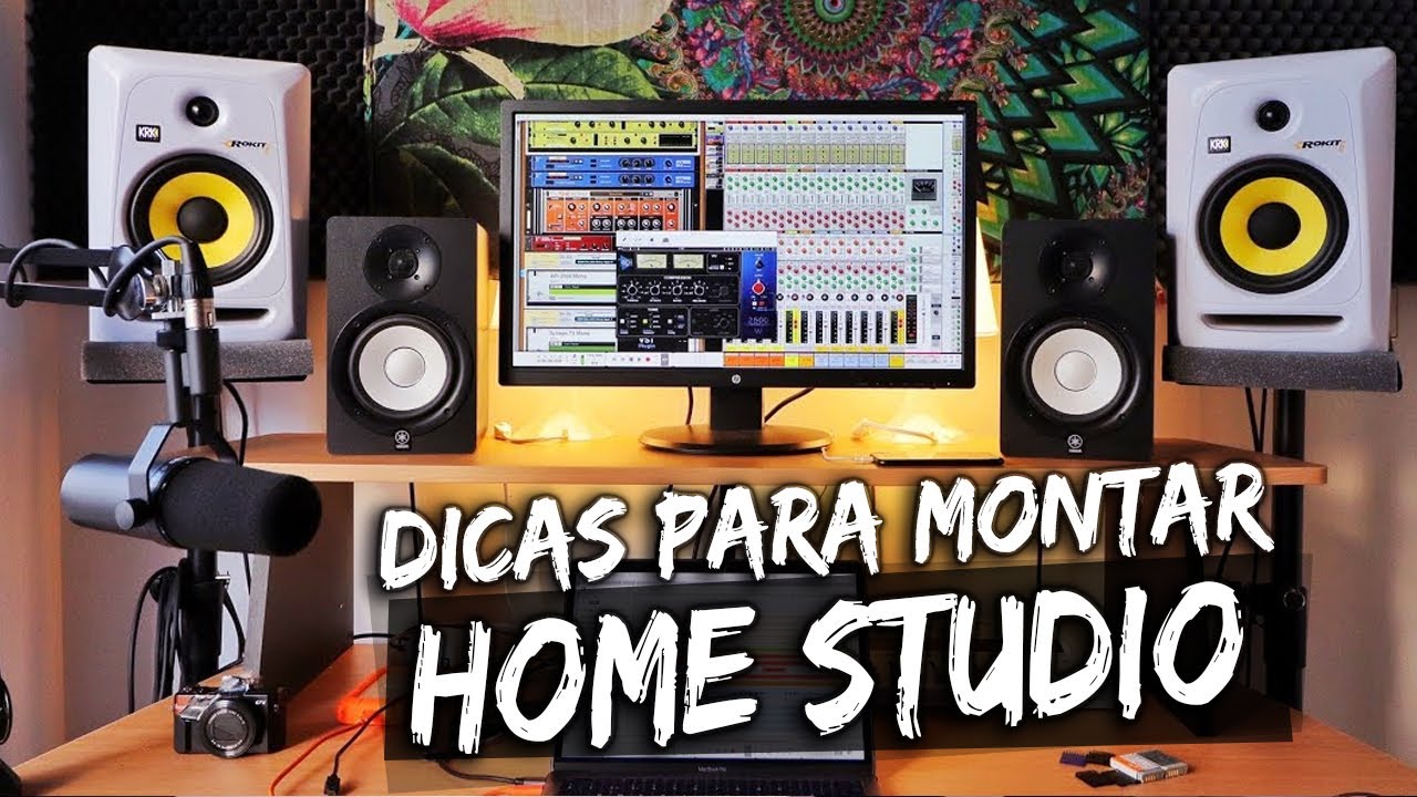 HOME STUDIO: 9 DICAS PARA MONTAR O SEU - Academia de Beats - Blog