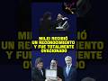 MILEI RECIBIÓ UN RECONOCIMIENTO Y FUE TOTALMENTE OVACIONADO #AGARRALAPALA #MILEI