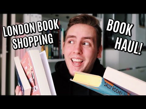 BOOK SHOPPING IN LONDON AND BOOK HAUL