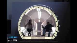 Craig Hodgetts - Projection Mapping on the Hyperloop Capsule