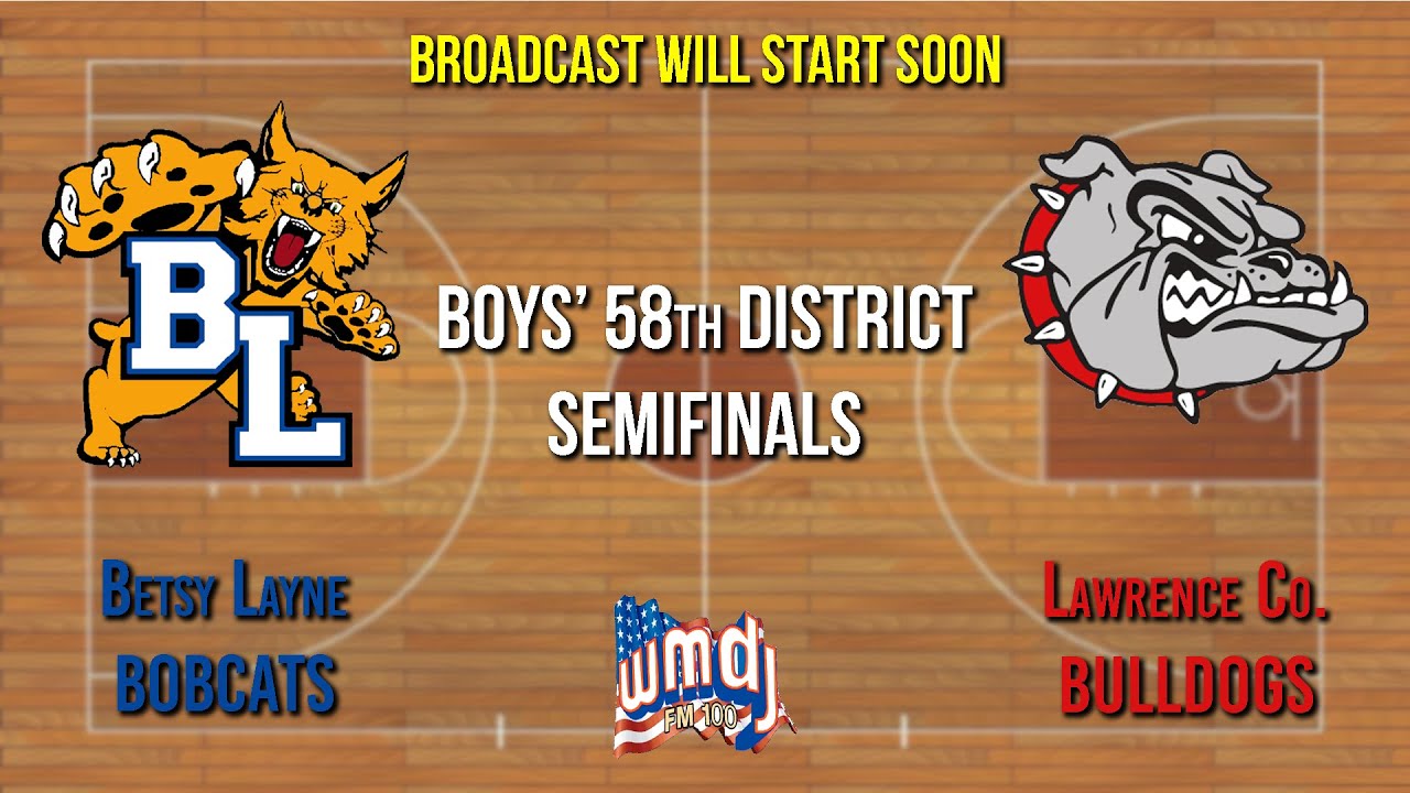 Boys' 58th Semifinals: Lawrence Co. (17-10) vs. Betsy Layne (7-19) (Tues, Feb 24, 2026)