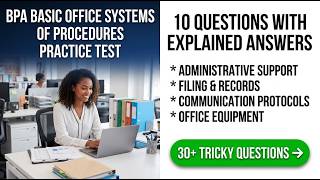 BPA Basic Office Systems of Procedures Practice Test: 10 Full Questions with Clear Explained Answers News
